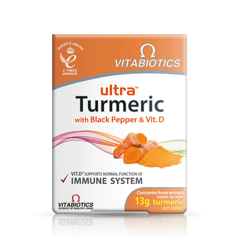 Vitabiotics Ultra Turmeric With Black Pepper & Vitamin D x 60