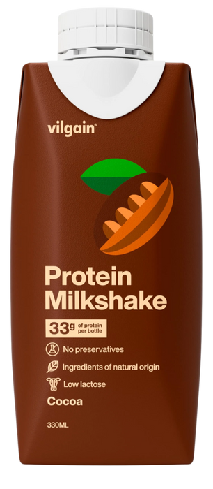 Vilgain Protein Milkshake 12x330ml
