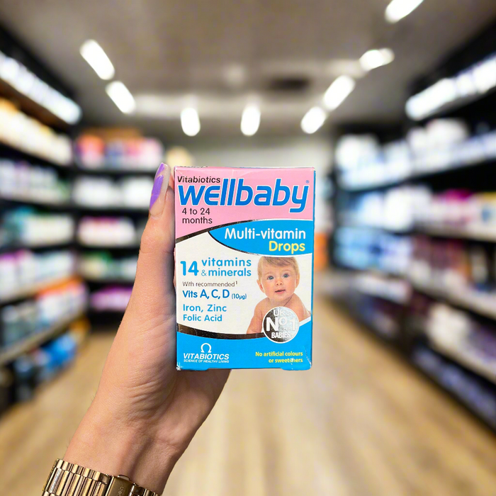 Vitabiotics Wellbaby Multi-Vitamin Drops - 30ml