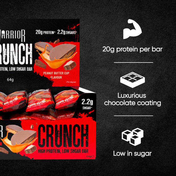Warrior Crunch Bars - Protein Bars