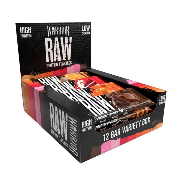 Warrior Raw Protein Flapjack 12 bars