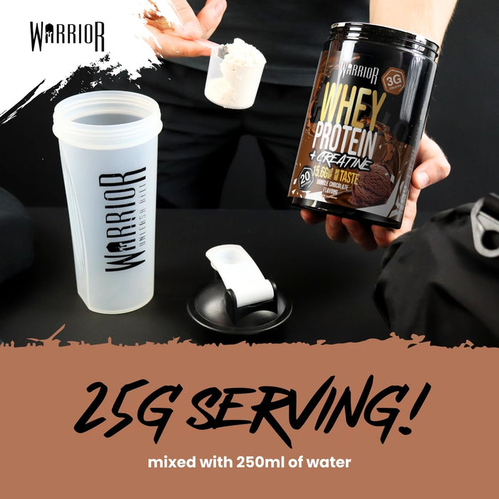 Warrior Whey Protein + Creatine 500g