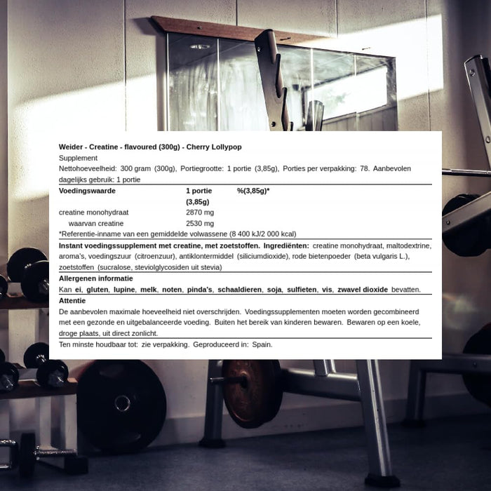Weider Creatine Monohydrate Micronized 300g