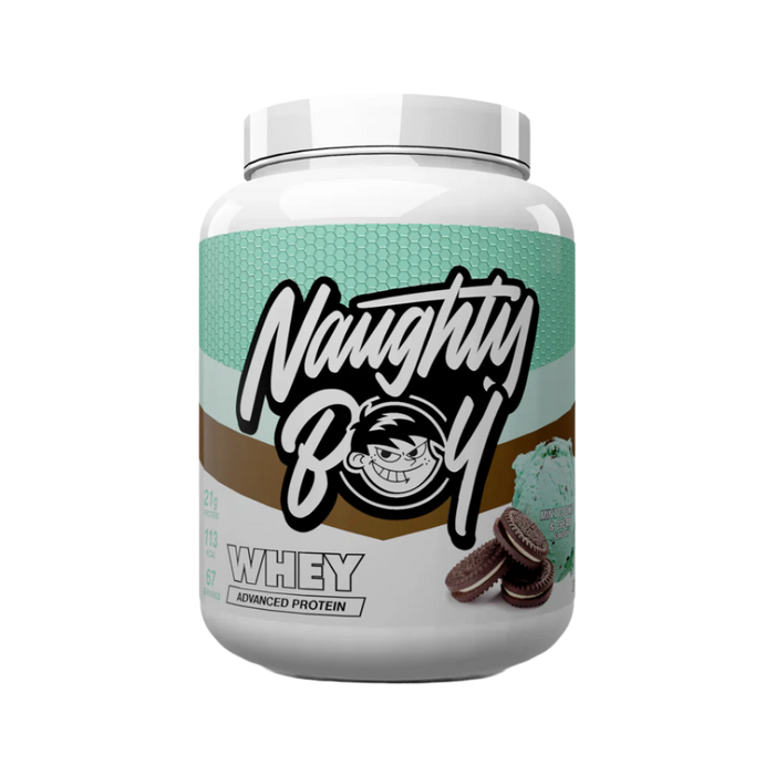 NaughtyBoy Advanced Whey Protein 2kg- 67 Servings (Multiple Flavours Available)