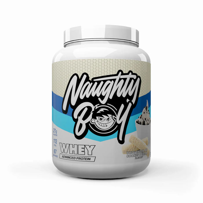 NaughtyBoy® Advanced Whey - High-Protein, Low-Fat Formula - 2010g (67 Servings)