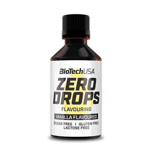 BioTech USA Zero Drops 50ml: Elevate Your Flavor Game, Guilt-Free! - Vanilla - Combination Multivitamins & Minerals at MySupplementShop by BioTechUSA