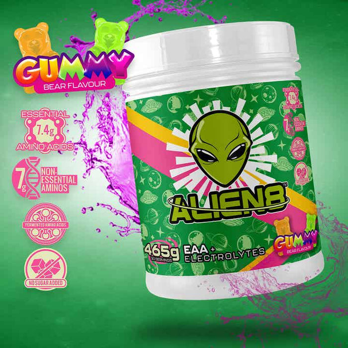 Alien8 EAA + Electrolytes 465g - Amino Acids and BCAAs at MySupplementShop by Alien8