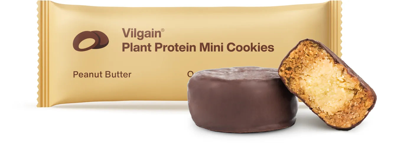 Vilgain Organic Plant Protein Mini Cookies 10x50g