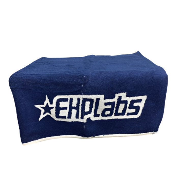 EHPlabs Navy Gym Towel – 100% Cotton, Ultra-Absorbent & Lightweight