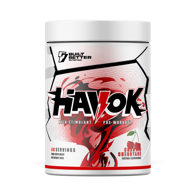 BBN Havok Pre-Workout 40 Servings Blue Razz Rampage