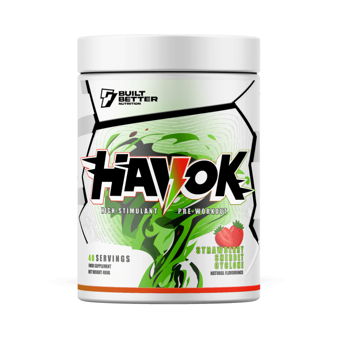 BBN Havok Pre-Workout 40 Servings Blue Razz Rampage