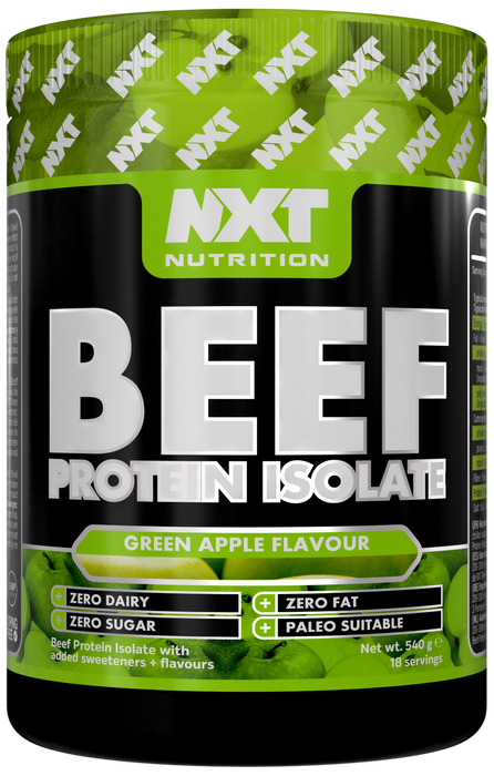 NXT Nutrition Beef Protein Isolate 540g - Protein Powder at MySupplementShop by Nxt Nutrition