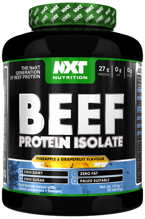 NXT Nutrition Beef Protein Isolate 1.8kg - Protein Powder at MySupplementShop by Nxt Nutrition