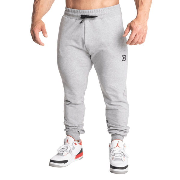 Better Bodies Tapered Joggers V2 - Light Grey - XXXL - Tapered Joggers at MySupplementShop by Better Bodies