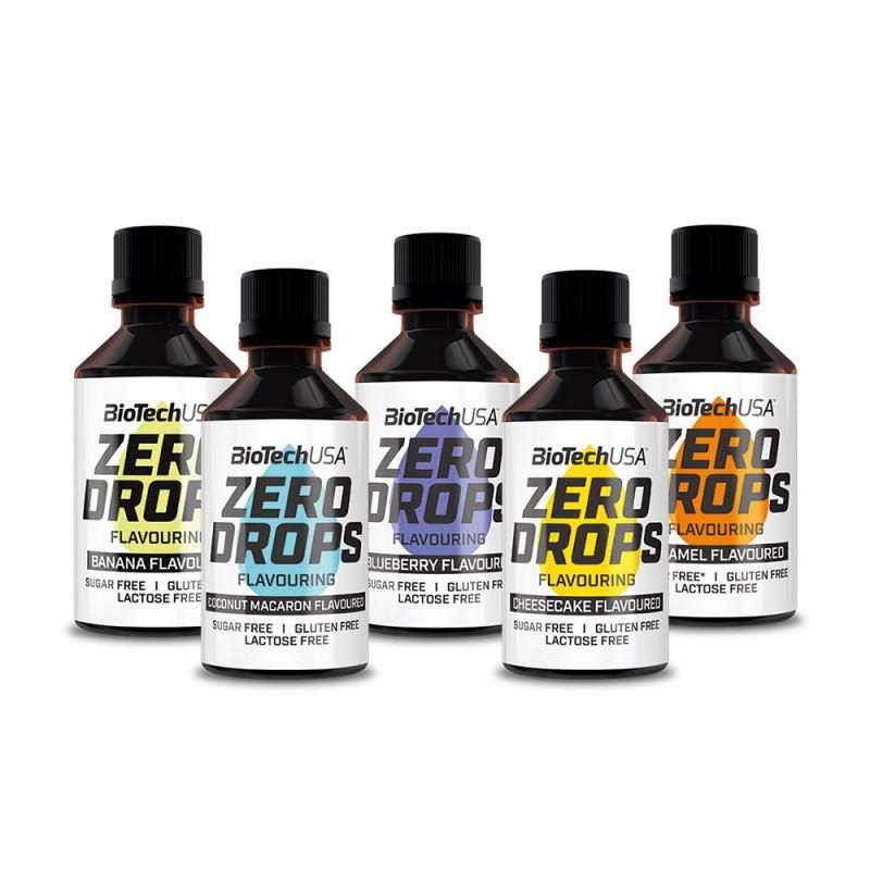 BioTech USA Zero Drops 50ml: Elevate Your Flavor Game, Guilt-Free! - Combination Multivitamins & Minerals at MySupplementShop by BioTechUSA