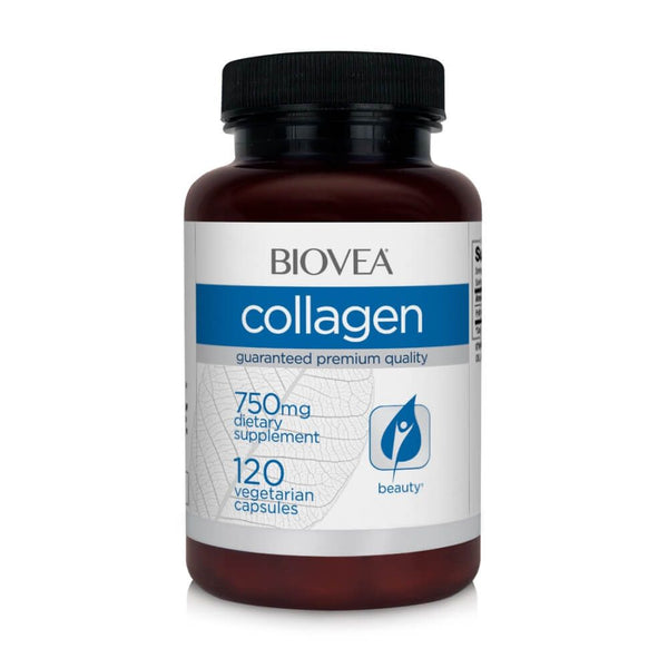 Biovea Collagen 750mg 120 Vegetarian Capsules | Premium Supplements at MYSUPPLEMENTSHOP