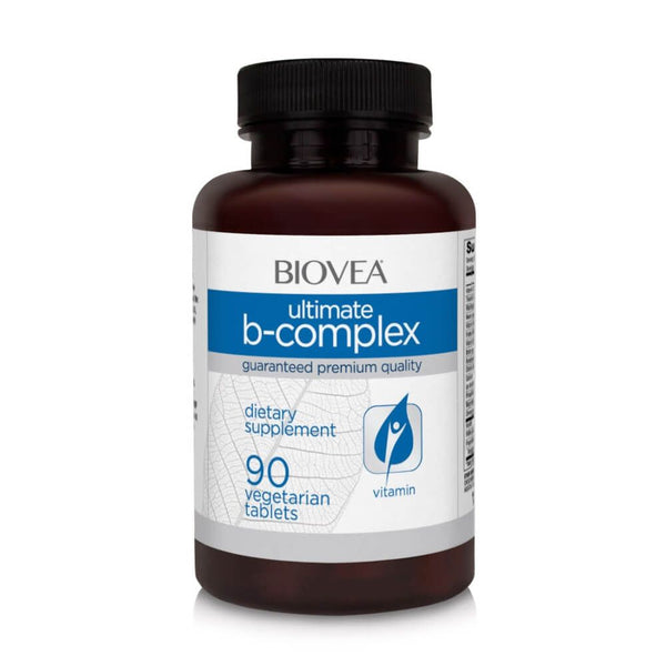 Biovea Ultimate B Complex 500mg 90 Tablets - Energy & Vitality at MySupplementShop by Biovea