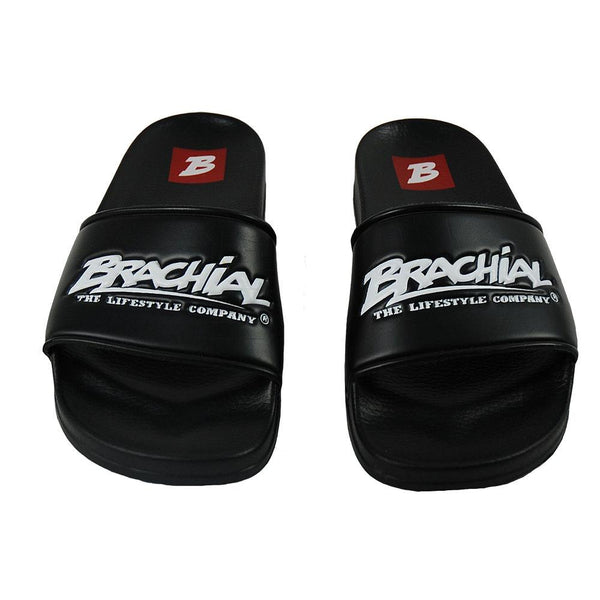 Brachial Bath Shoes Slide - Black - EU 41 UK 7.5 - Bath Shoes at MySupplementShop by Brachial The Lifestyle Company