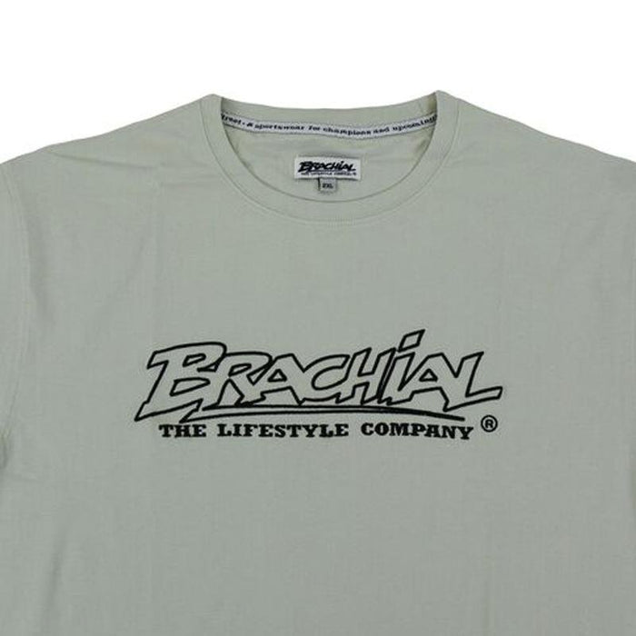 Brachial T-Shirt Gain - Light Grey/Black