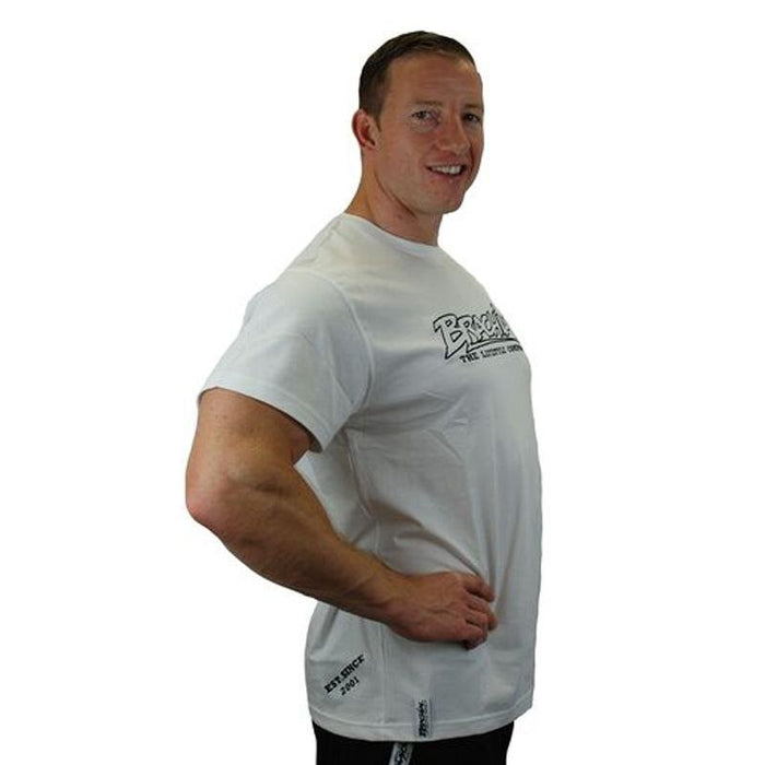 Brachial T-Shirt Gain - White/Black - XXXL - T-Shirt at MySupplementShop by Brachial The Lifestyle Company