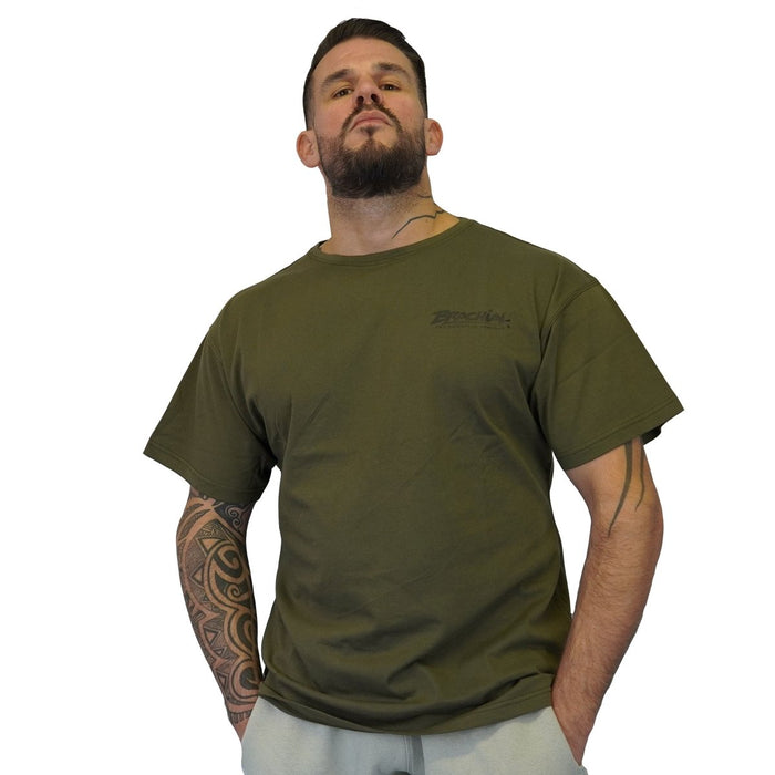 Brachial T-shirt Lightweight Military Green - T-Shirt at MySupplementShop by Brachial The Lifestyle Company