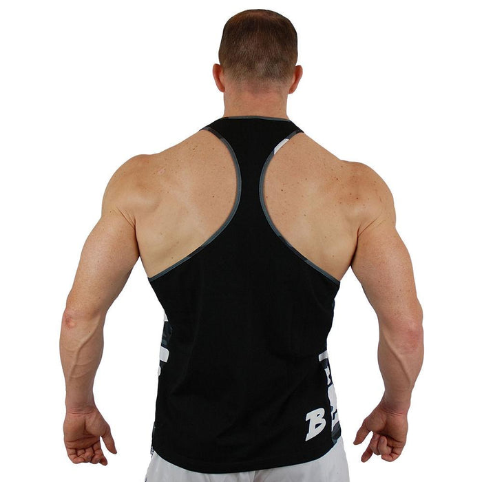 Brachial Tank Top Chest - Black