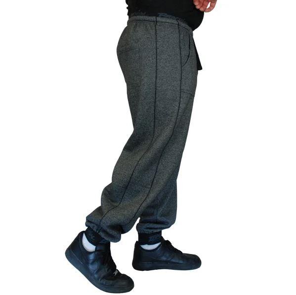 Brachial Tracksuit Trousers Spacy - Graphite Melange/Black - Large - Tracksuit Trousers at MySupplementShop by Brachial The Lifestyle Company