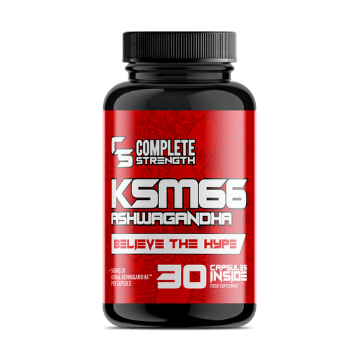 Complete Strength CS KSM66 Ashwagandha 30 Capsules Best Value Health & Wellbeing at MYSUPPLEMENTSHOP.co.uk