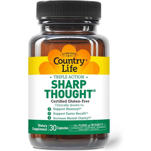 Country Life Sharp Thought 30 Capsules | Premium Supplements at MYSUPPLEMENTSHOP