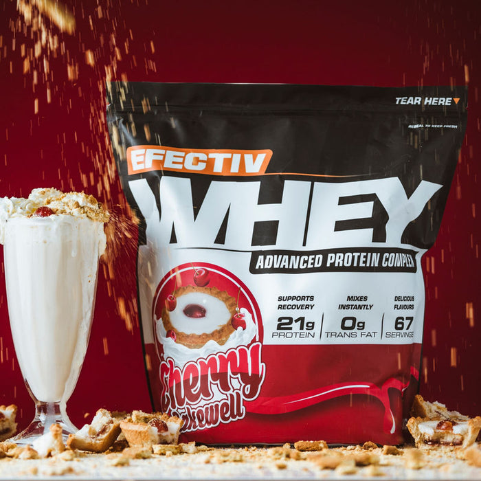 Efectiv Nutrition Efectiv Whey Protein 2kg - Cherry Bakewell - Whey Protein at MySupplementShop by Efectiv Nutrition