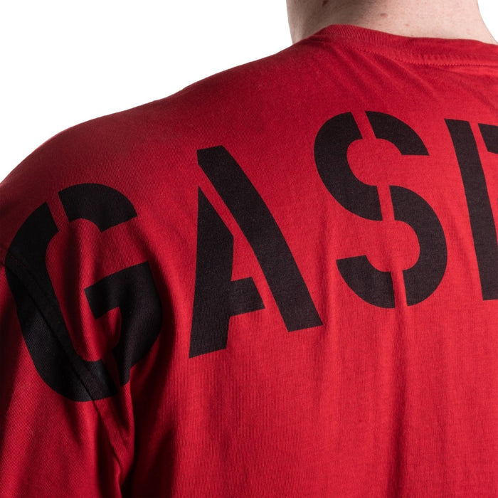 GASP Division Iron Tee Chilli Red