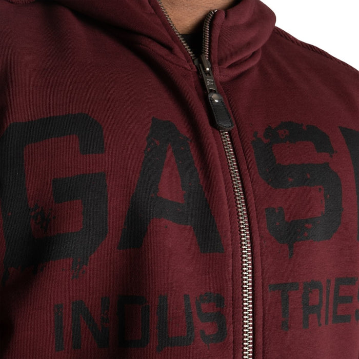 GASP Layered Hood Maroon