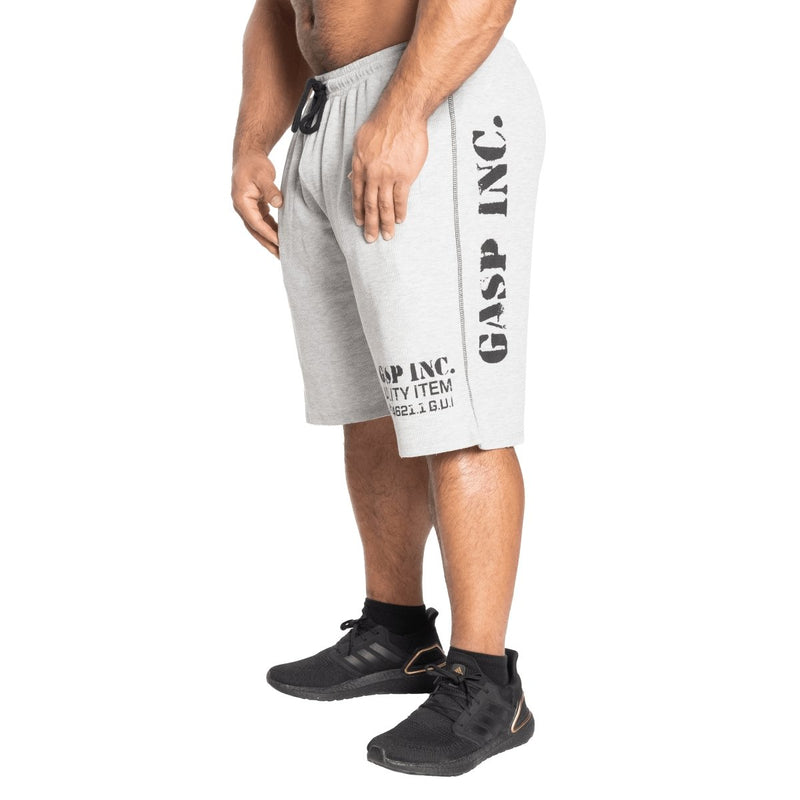 GASP Thermal Shorts - Grey Melange