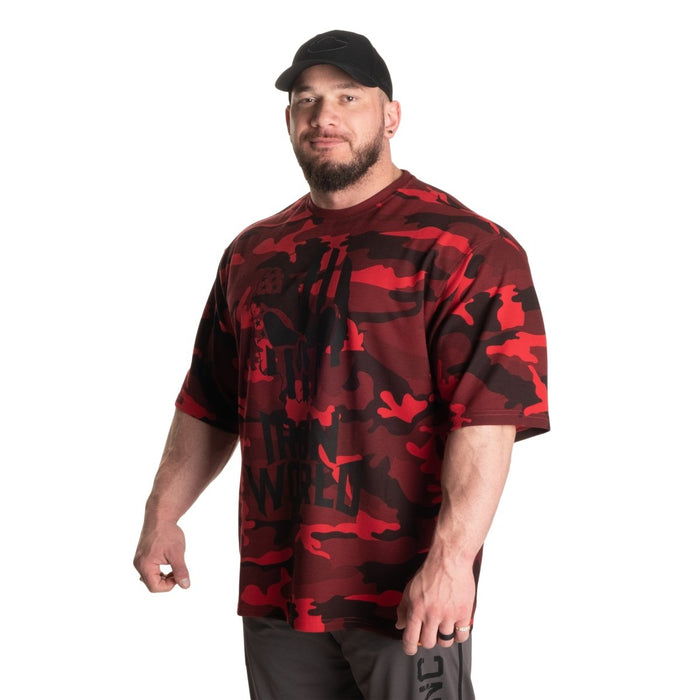 GASP Thermal Skull Tee Red Camo