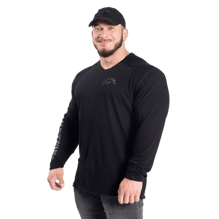 MySupplementShop Throwback LS Tee GASP Throwback LS Tee - Black by Gasp