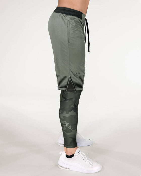 Gavelo Sniper Green Shorts