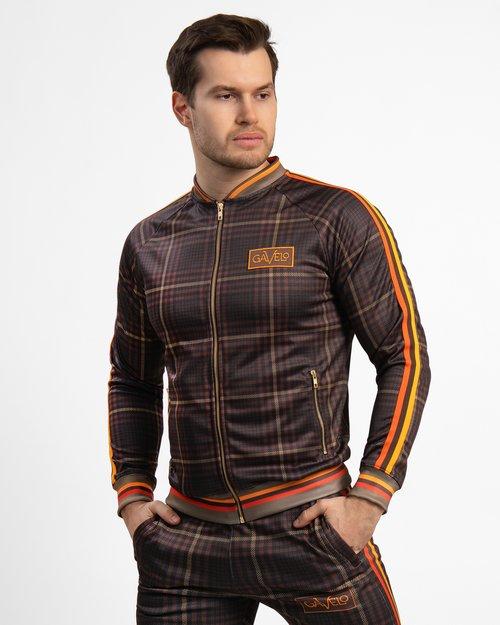 Gavelo Track Jacket Brixton Brown