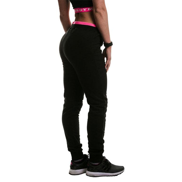 Gold's Gym Fitted Loop Back Jog Pants Black