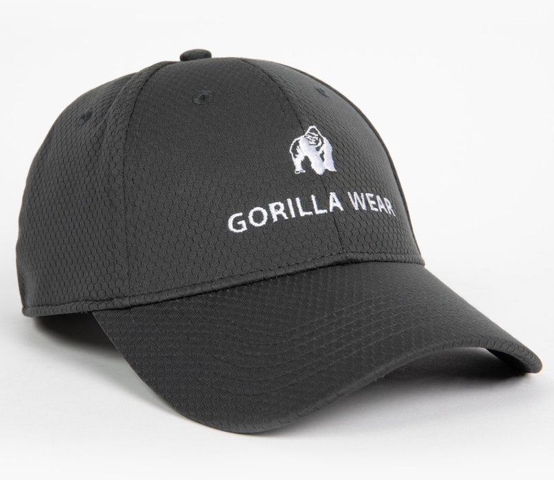 Gorilla Wear Bristol Fitted Cap - Anthracite - Cap at MySupplementShop by Gorilla Wear