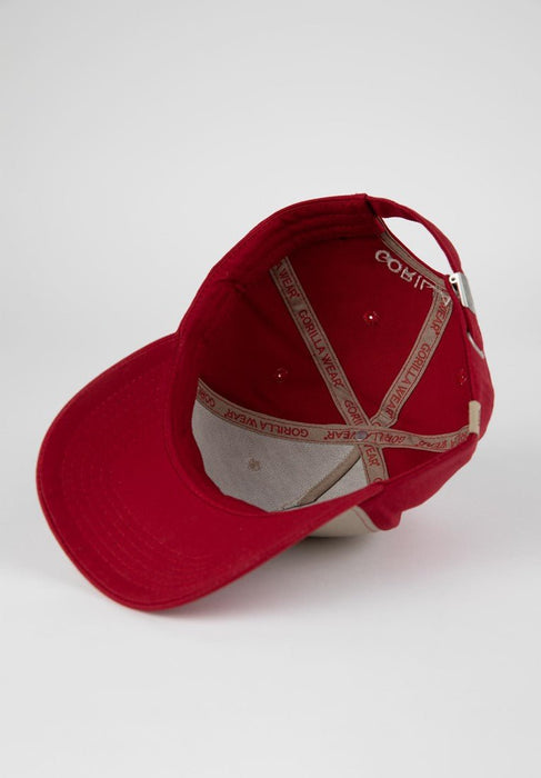 Gorilla Wear Buckley Cap - Red/Beige