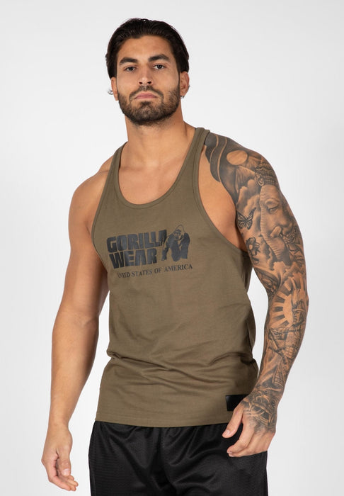 Gorilla Wear Classic Tank Top - Army Green