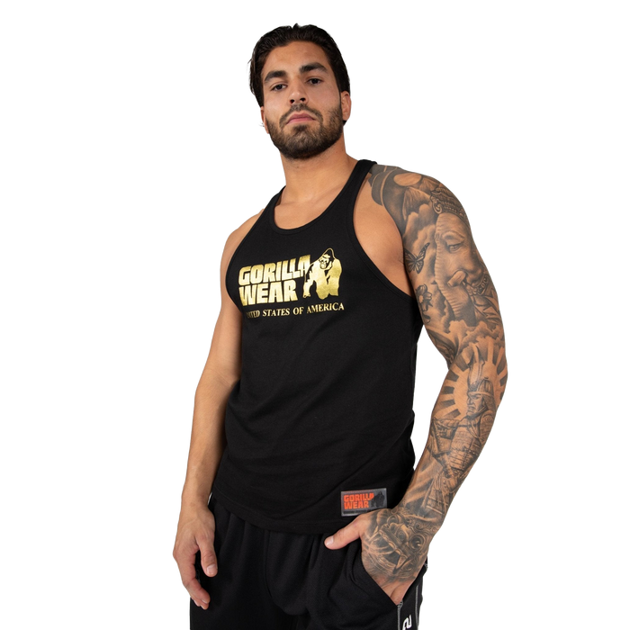 Gorilla Wear Classic Tank Top - Gold