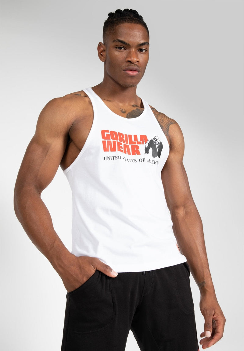 Gorilla Wear Classic Tank Top - White