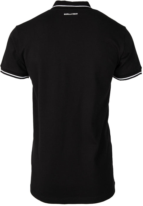 Gorilla Wear Delano Polo Black/White