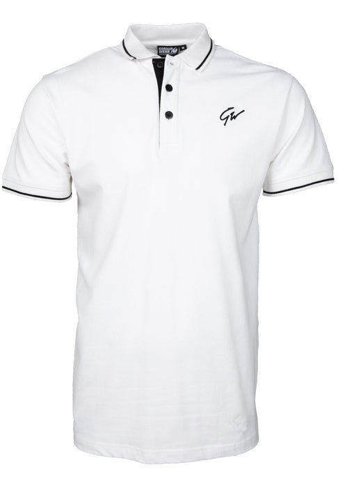 Gorilla Wear Delano Polo White/Black