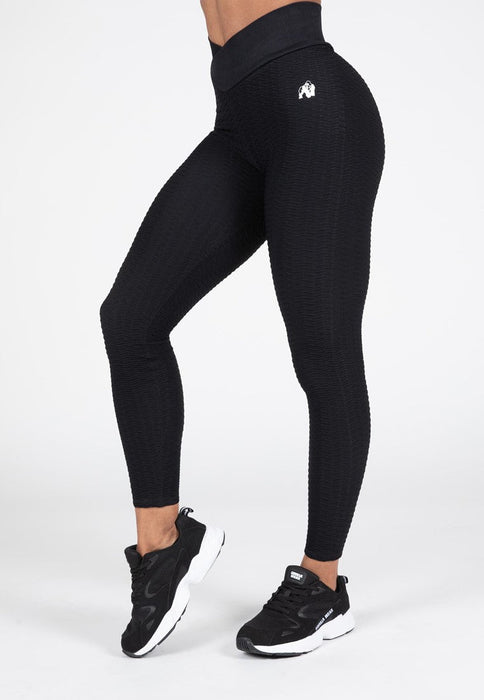 Gorilla Wear Dorris Leggings Black - Small - Leggings at MySupplementShop by Gorilla Wear