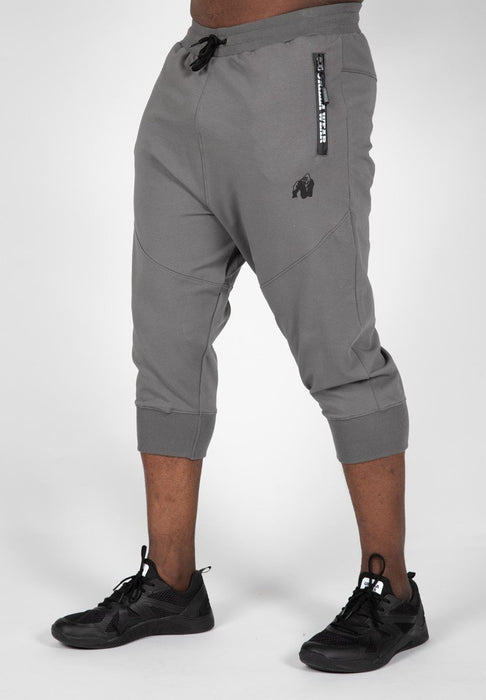 MySupplementShop "Sweatpants" Gorilla Wear Knoxville 3/4 Sweatpants - Grey by Gorilla Wear