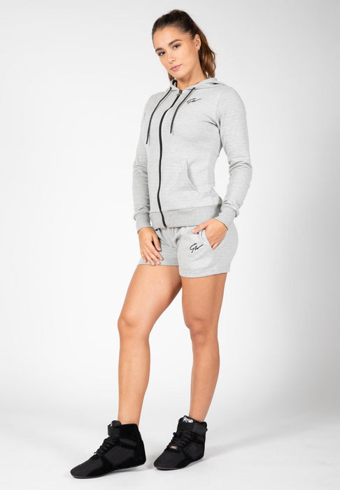 Gorilla Wear Pixley Zipped Hoodie - Grey