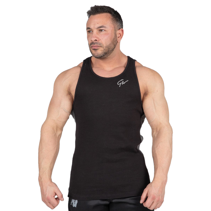 Gorilla Wear Richmond Rib Tank Top Black/Grey