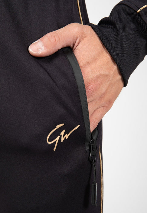 Gorilla Wear Wenden Track Pants Black/Gold